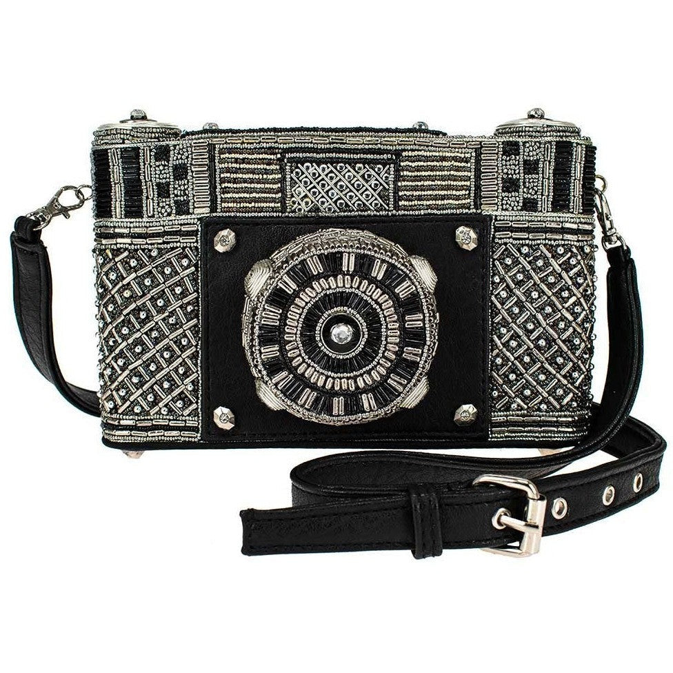 Picture That Beaded Crossbody Handbag