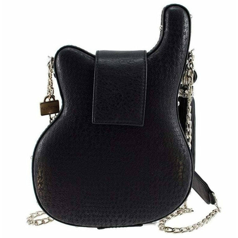 Greatest Hits Beaded Crossbody Guitar Handbag