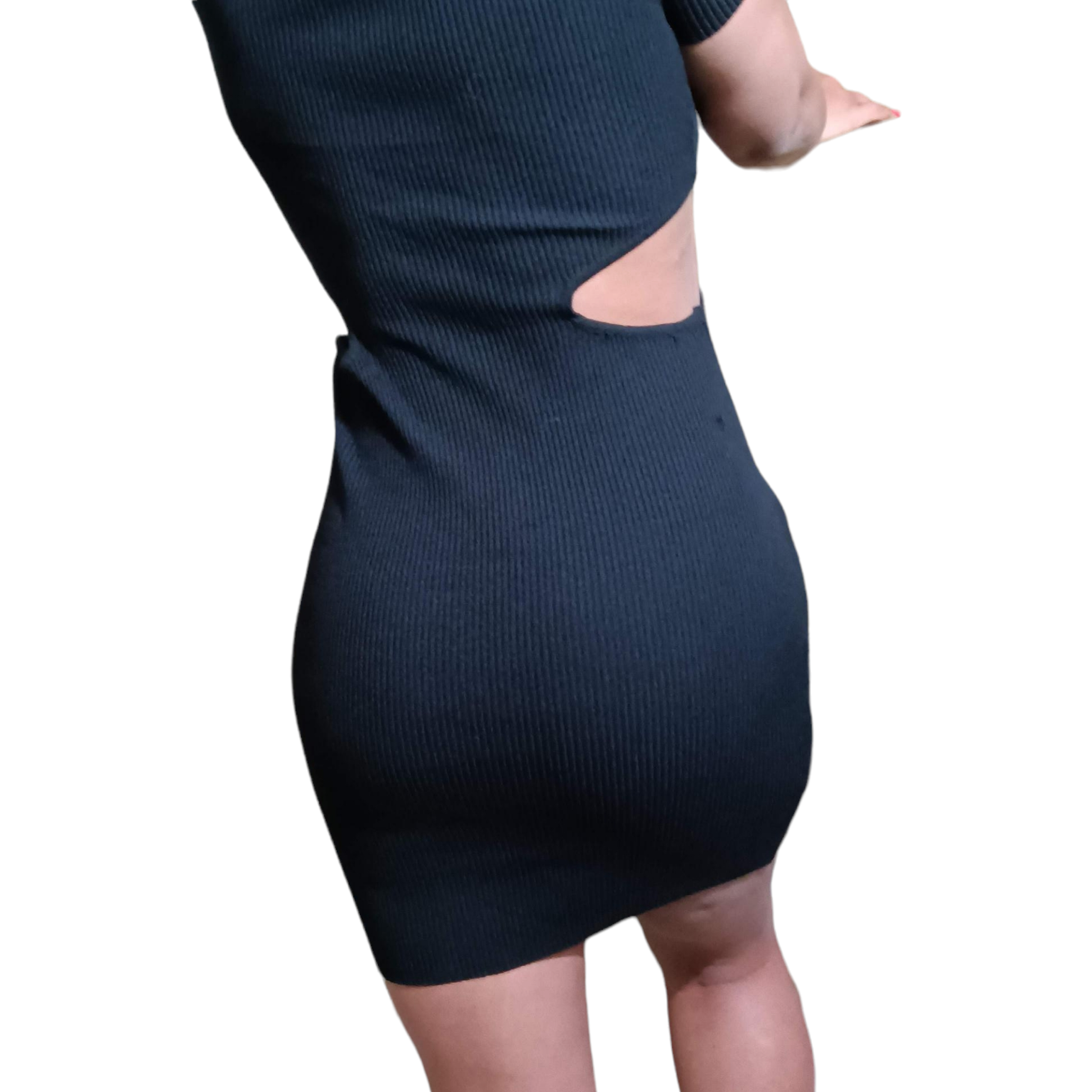 Stone Top Laced Bodycon Dress